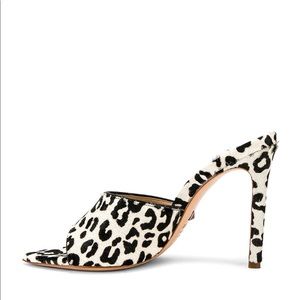 SCHUTZ 7.5 Calf Hair Mules